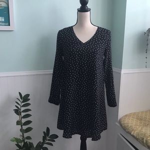 Madewell star silk dress M